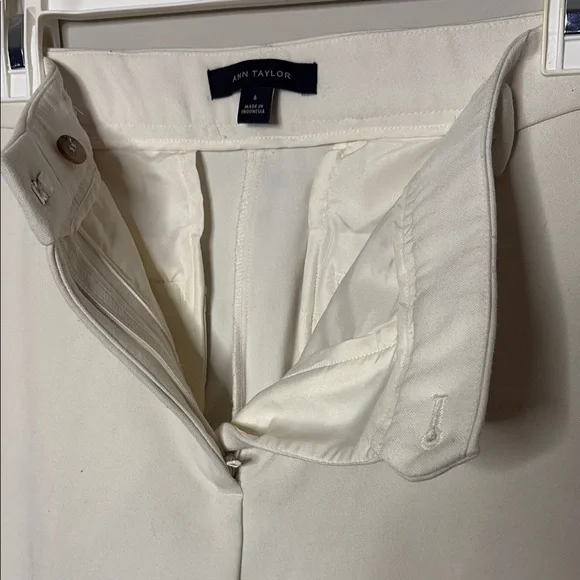 Ann Taylor Cream Women's Pants - Picture 8 of 8